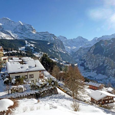 Apartment Breithorn-Residence-3 By Interhome Wengen Dış mekan fotoğraf