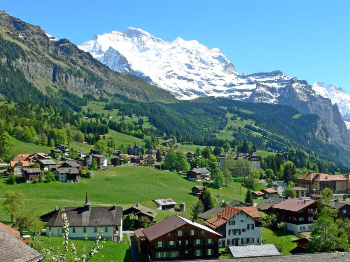 Apartment Breithorn-Residence-3 By Interhome Wengen Dış mekan fotoğraf